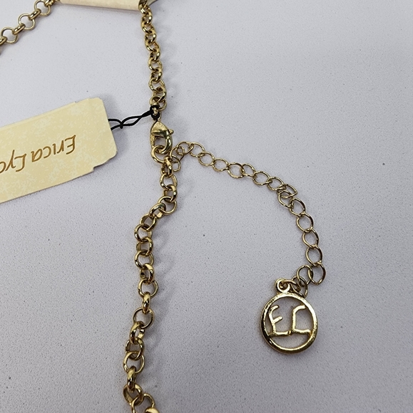 Erica Lyons Bubble Necklace Pink and Gold Tone Statement Necklace NWT - Picture 12 of 14